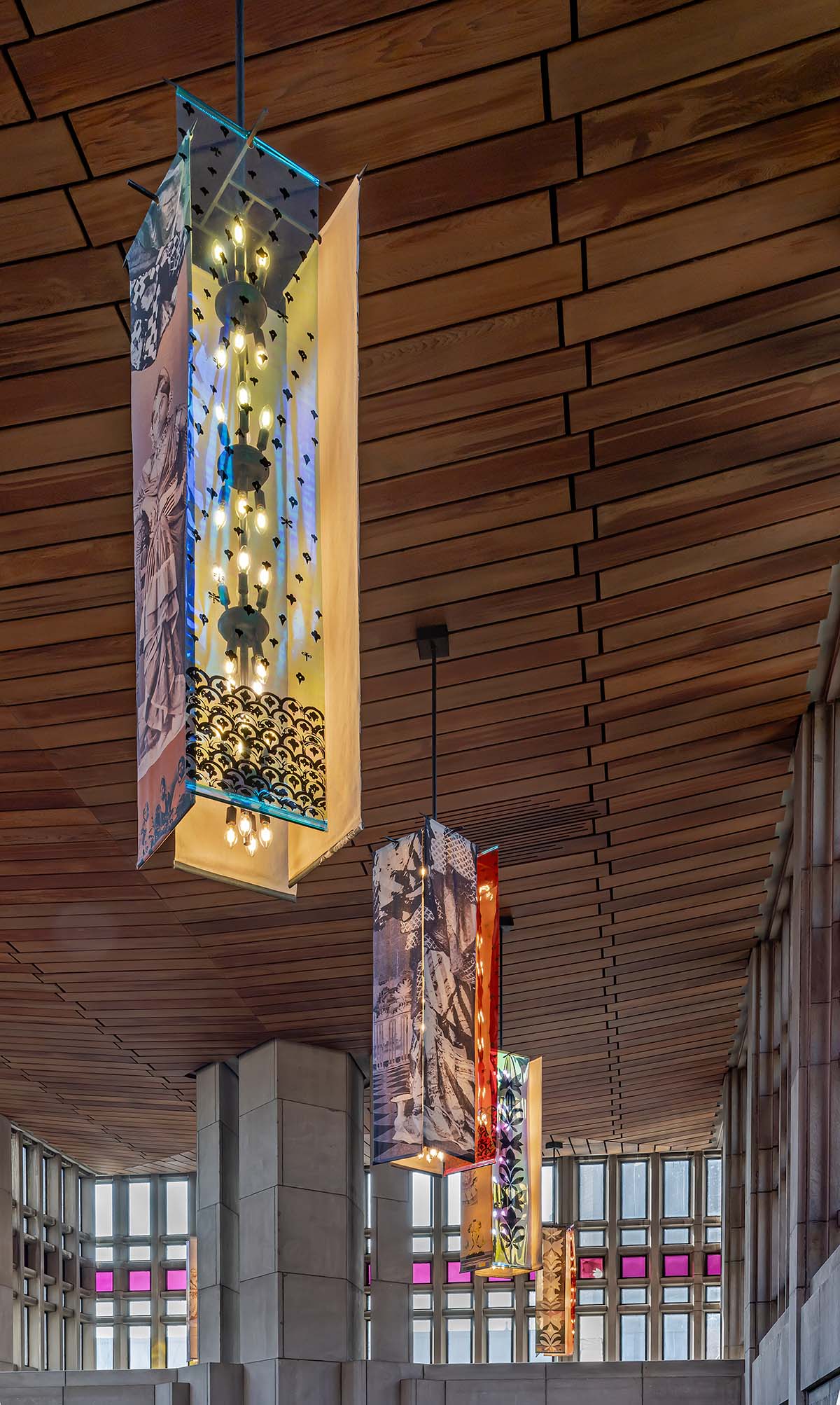 Installation view, Beauties of Lucknow